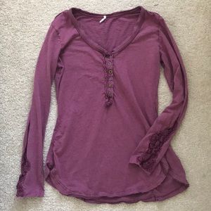 Free People Long Sleeve Tee